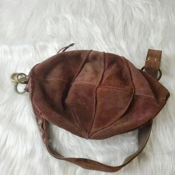 Lucky Brand Y2K Brown Leather Shoulder Bag - Picture 10 of 15